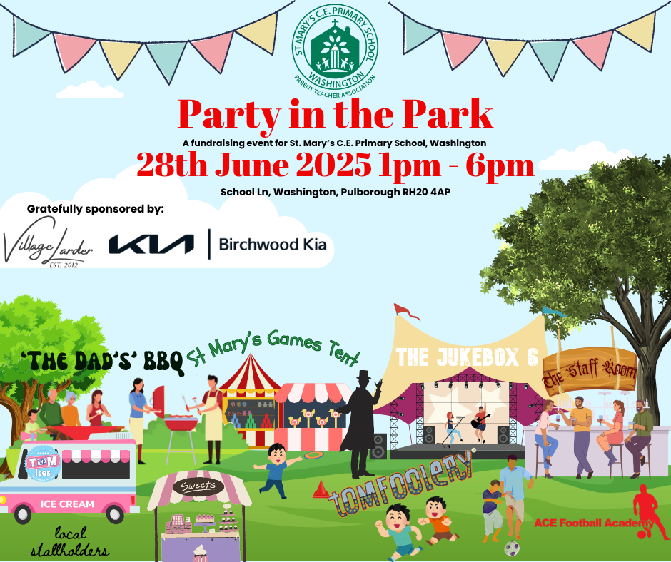 Party In The Park, Washington Recreation Ground, West Sussex, RH20 4AL 